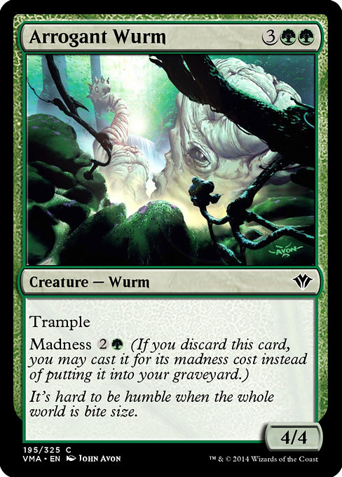 Arrogant Wurm from Vintage Masters