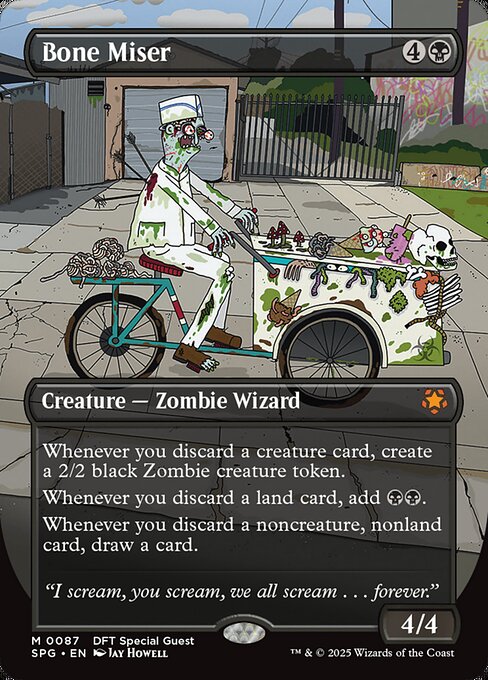Bone Miser highlighted card art