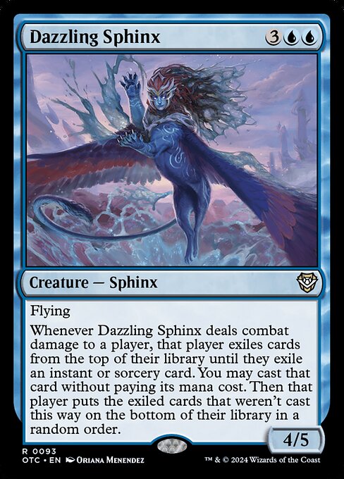 Dazzling Sphinx highlighted card art