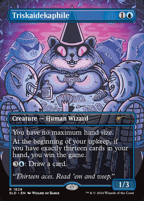 Triskaidekaphile highlighted card art