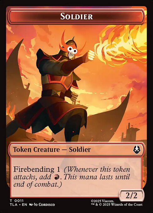 Soldier from Avatar: The Last Airbender Tokens