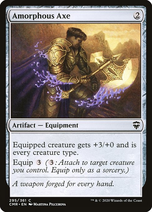 Amorphous Axe from Commander Legends