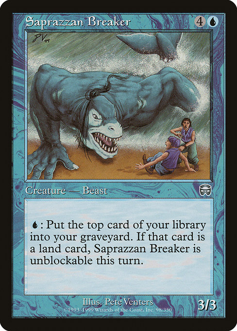 Saprazzan Breaker highlighted card art