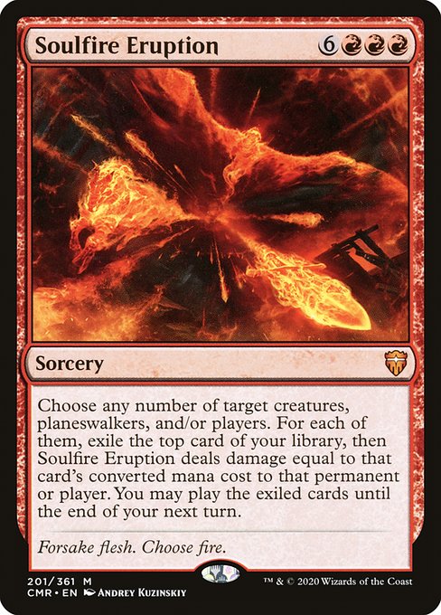 Soulfire Eruption from Commander Legends