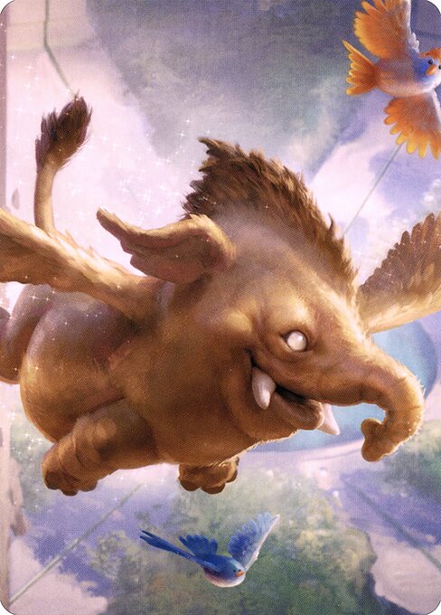 Lulu, Loyal Hollyphant // Lulu, Loyal Hollyphant from Battle for Baldur's Gate Art Series