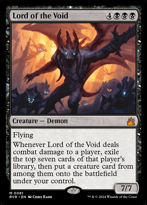 Lord of the Void highlighted card art