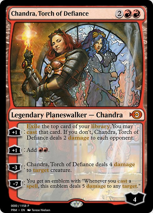 Chandra, Torch of Defiance from Magic Online Promos