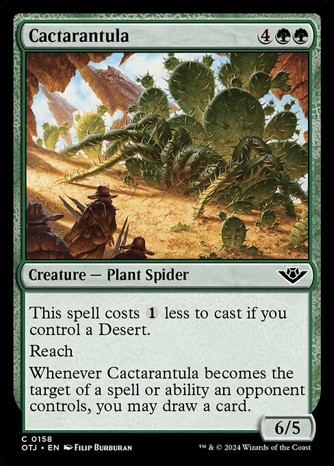 Cactarantula highlighted card art