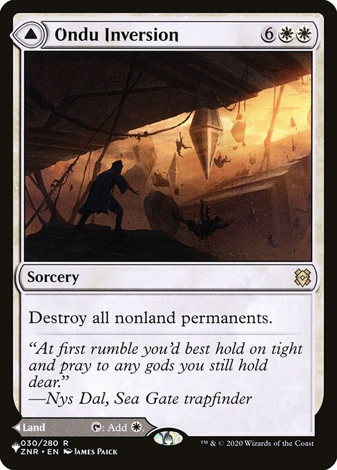 Ondu Inversion // Ondu Skyruins from The List