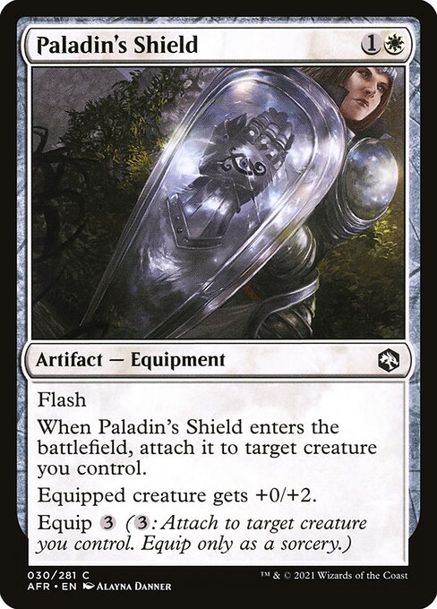 Paladin's Shield highlighted card art