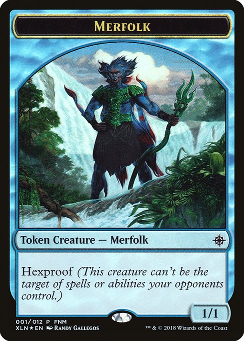 Merfolk // Treasure from Friday Night Magic 2018