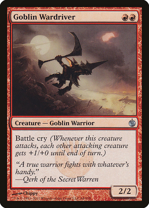 Goblin Wardriver from Mirrodin Besieged