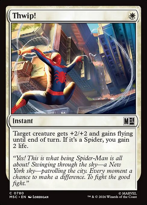 Thwip! from Marvel Super Heroes Commander