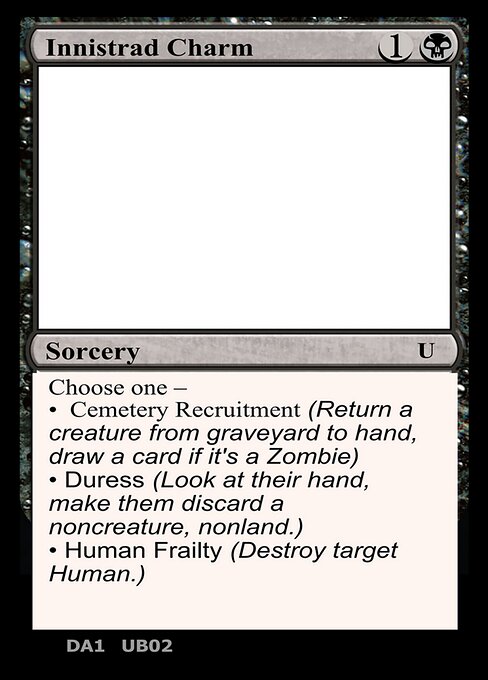 Innistrad Charm highlighted card art