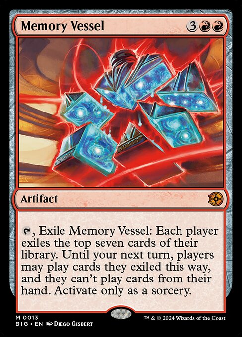 Memory Vessel highlighted card art