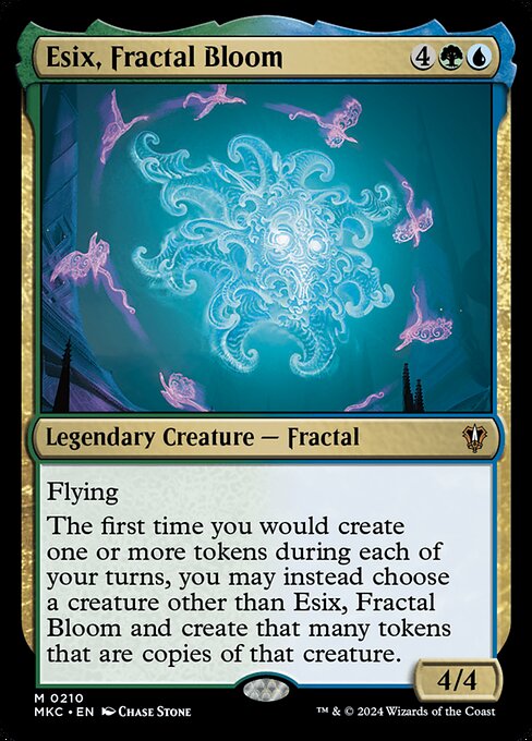 Esix, Fractal Bloom highlighted card art