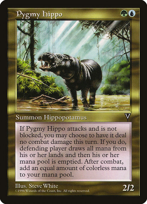 Pygmy Hippo highlighted card art