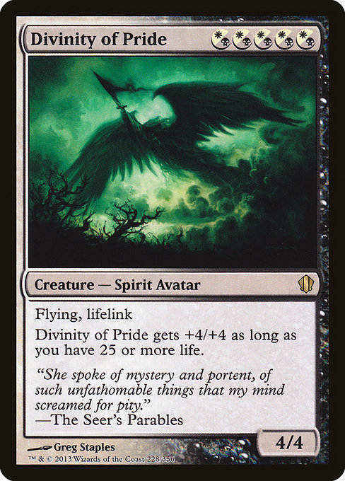 Divinity of Pride highlighted card art