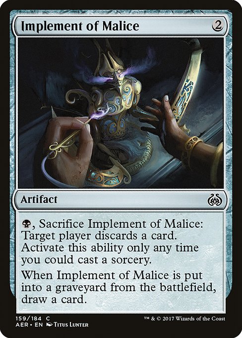 Implement of Malice from Aether Revolt