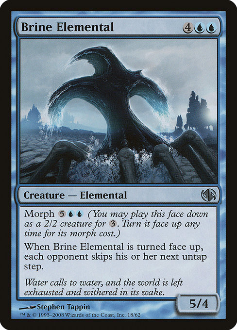 Brine Elemental from Duel Decks: Jace vs. Chandra