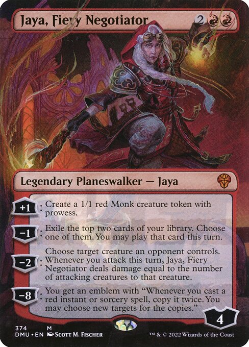 Jaya, Fiery Negotiator from Dominaria United