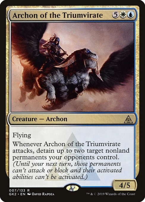 Archon of the Triumvirate highlighted card art