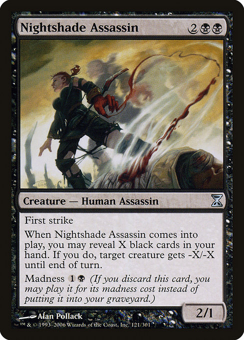 Nightshade Assassin from Time Spiral