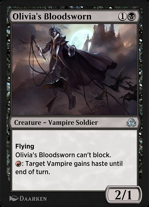 Olivia's Bloodsworn from Shadows over Innistrad Remastered