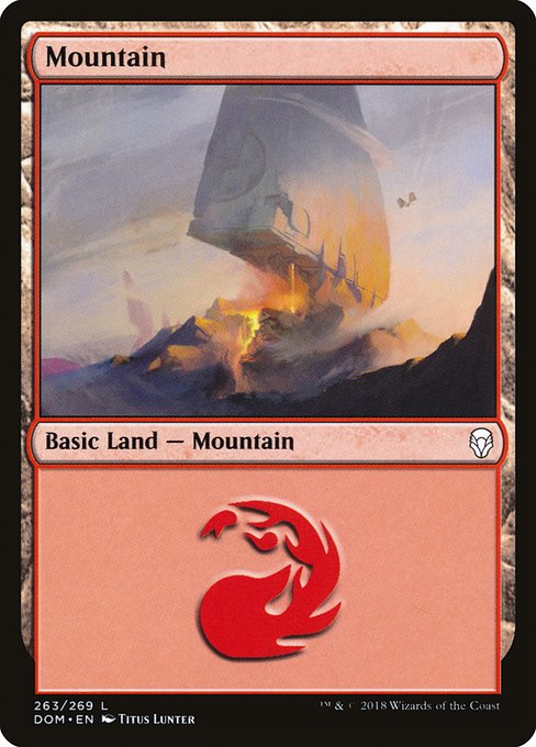 Mountain from Dominaria