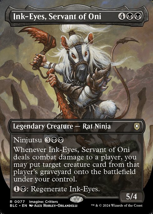 Ink-Eyes, Servant of Oni highlighted card art