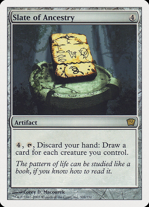 Slate of Ancestry from Ninth Edition