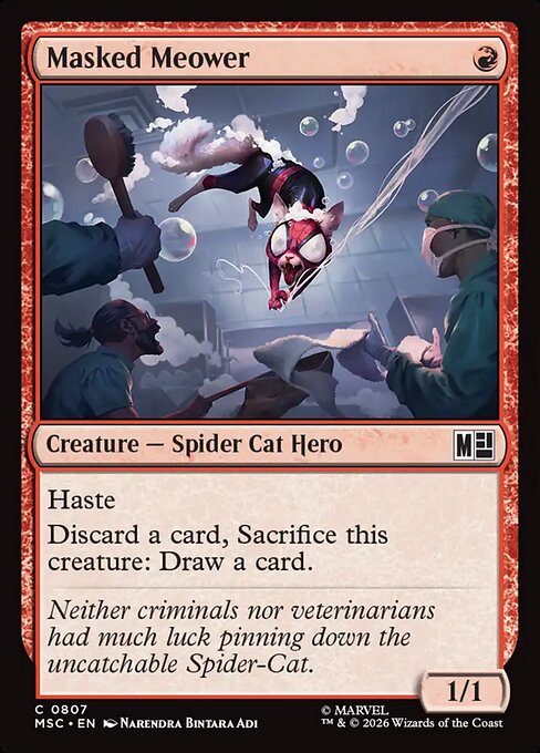 Masked Meower highlighted card art