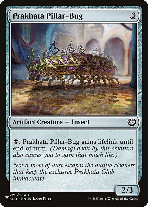 Prakhata Pillar-Bug highlighted card art