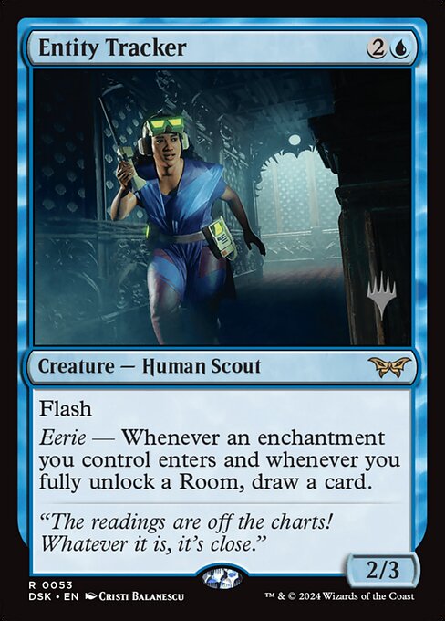 Entity Tracker from Duskmourn: House of Horror Promos