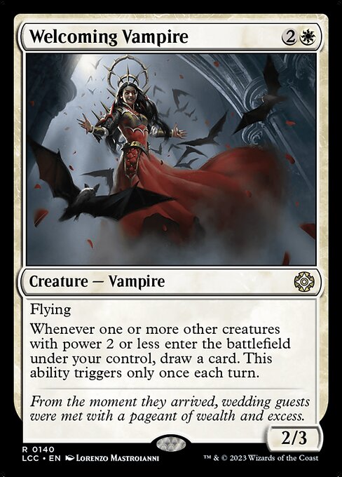Welcoming Vampire from The Lost Caverns of Ixalan Commander