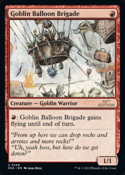 Goblin Balloon Brigade highlighted card art