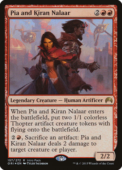 Pia and Kiran Nalaar from Magic Origins Promos