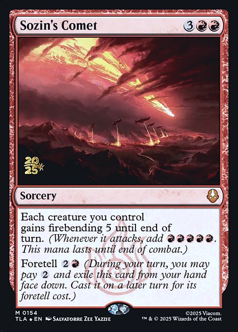 Sozin's Comet from Avatar: The Last Airbender Promos