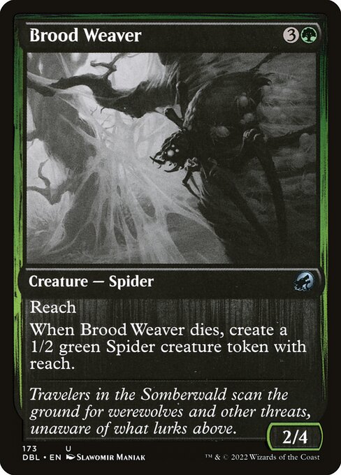 Brood Weaver highlighted card art