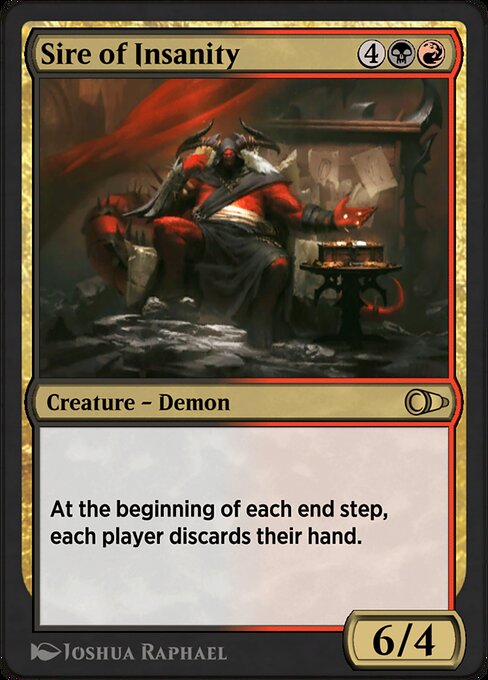 Sire of Insanity highlighted card art