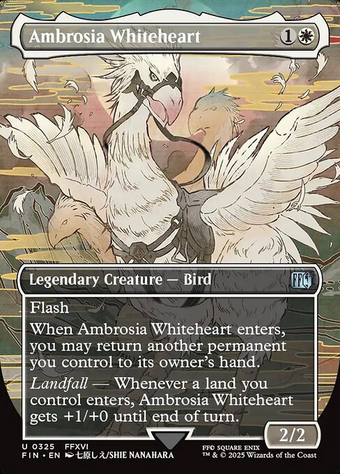 Ambrosia Whiteheart highlighted card art