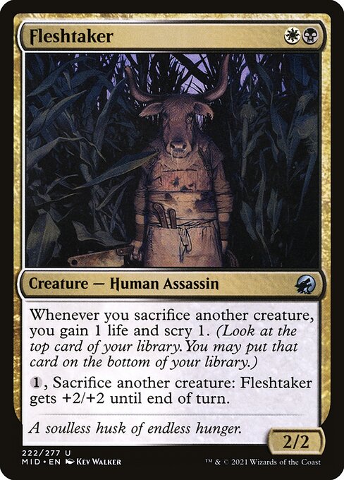 Fleshtaker from Innistrad: Midnight Hunt