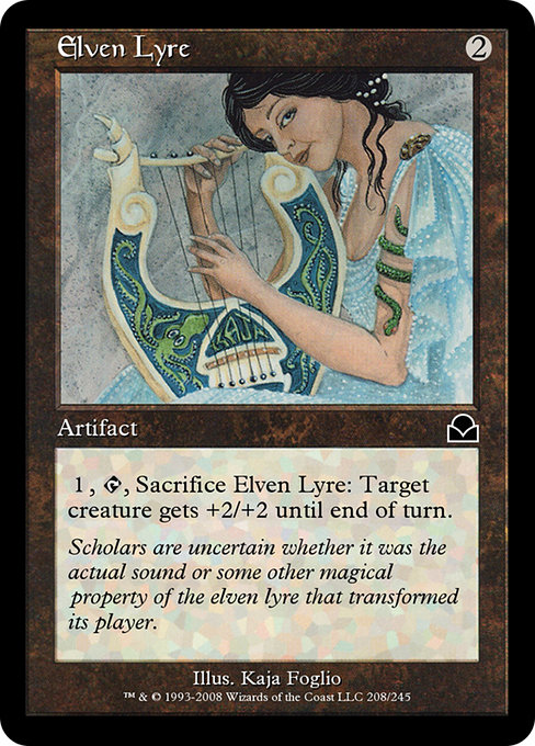 Elven Lyre highlighted card art