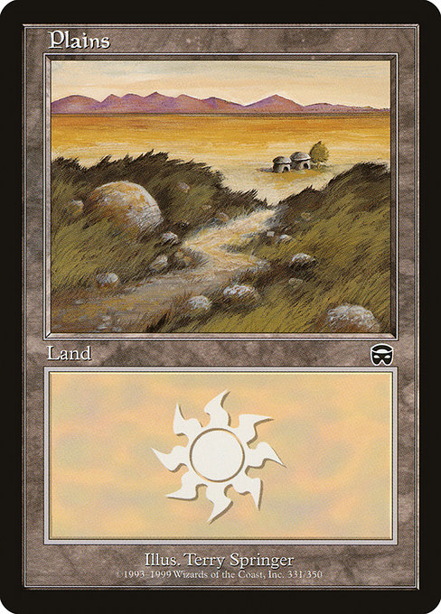 Plains from Mercadian Masques