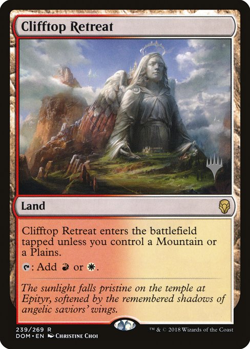 Clifftop Retreat from Dominaria Promos