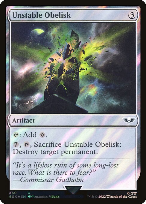 Unstable Obelisk from Warhammer 40,000 Commander