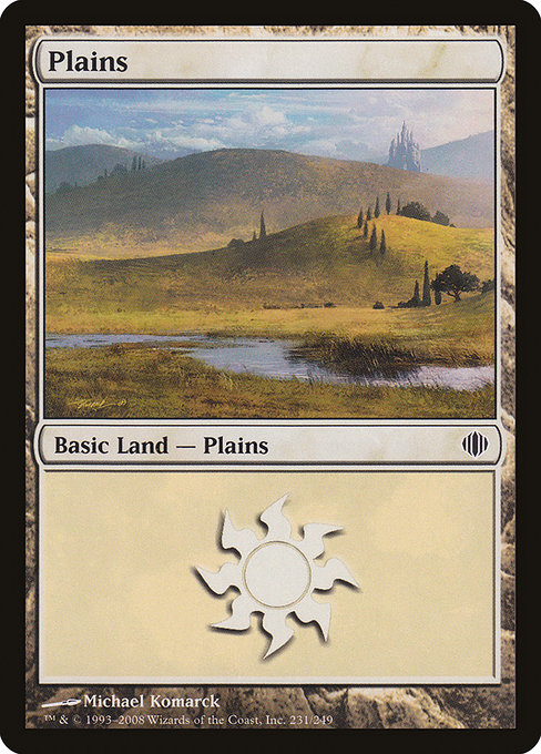 Plains from Shards of Alara