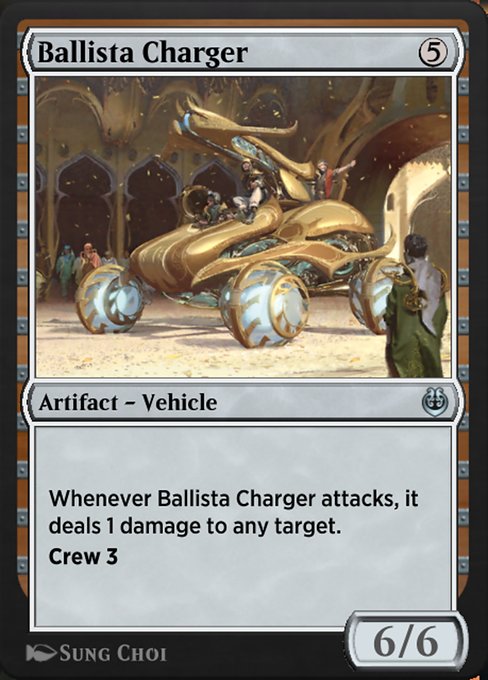 Ballista Charger highlighted card art