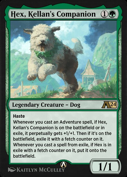 Hex, Kellan's Companion highlighted card art