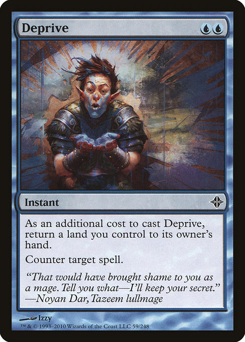 Deprive highlighted card art